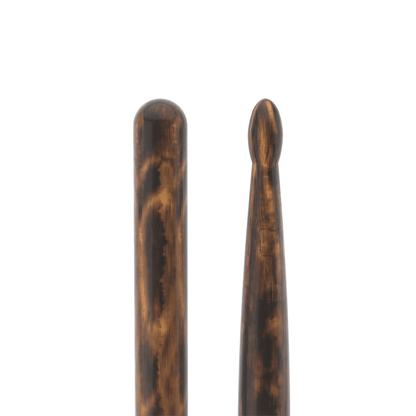 ProMark Classic Forward 7A FireGrain Hickory Drumstick - Oval Wood Tip