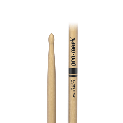 ProMark Classic Forward 7A Hickory Drumstick - Oval Wood Tip