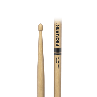 ProMark Rebound 7A Hickory Drumstick - Acorn Wood Tip Close