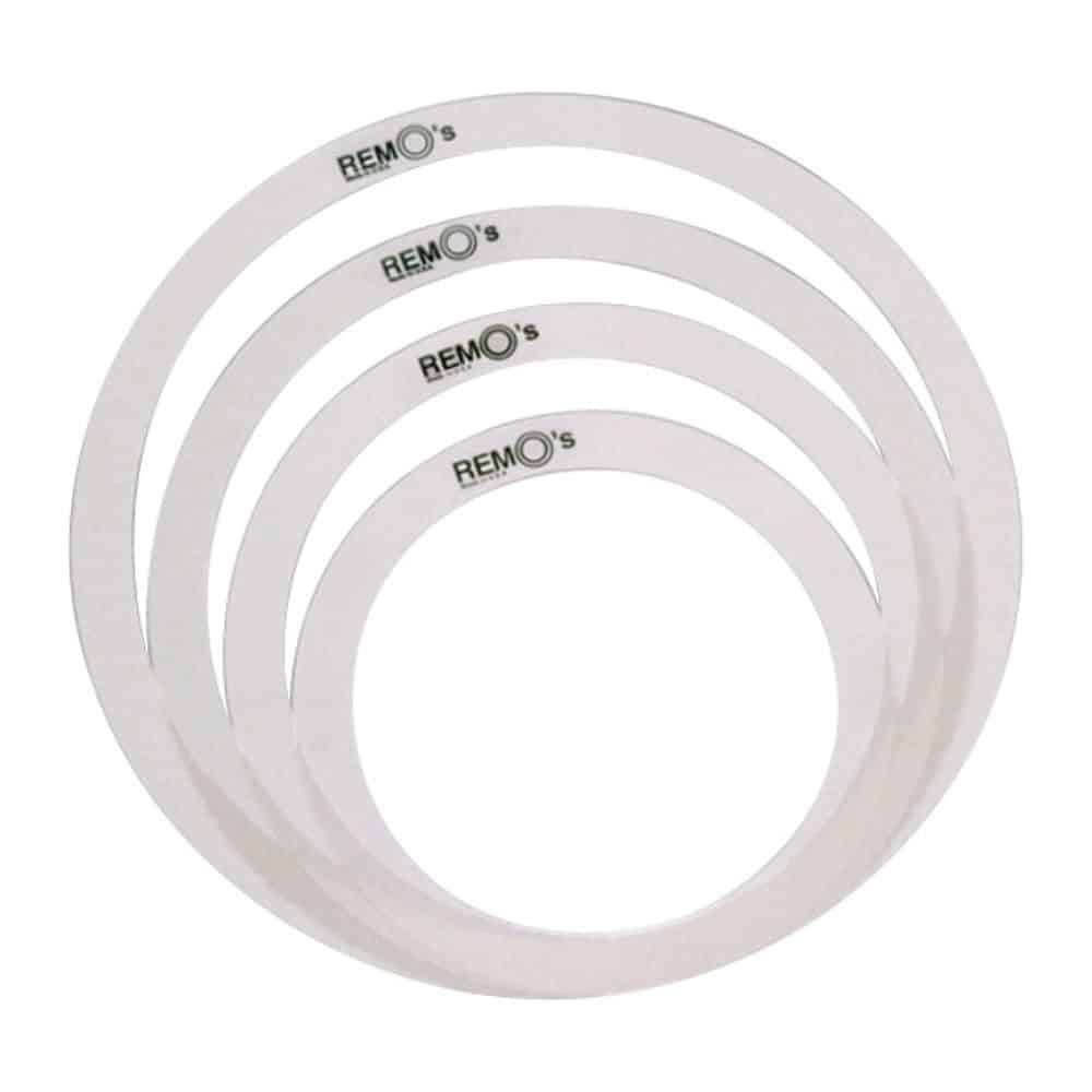 Remo REM-O-RING Sound Control Ring Set - 10-12-14-16