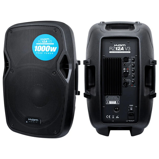 KAM RZ12A Active Speaker w/ Speaker Stand