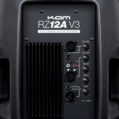 KAM RZ12A Active Speaker w/ Speaker Stand