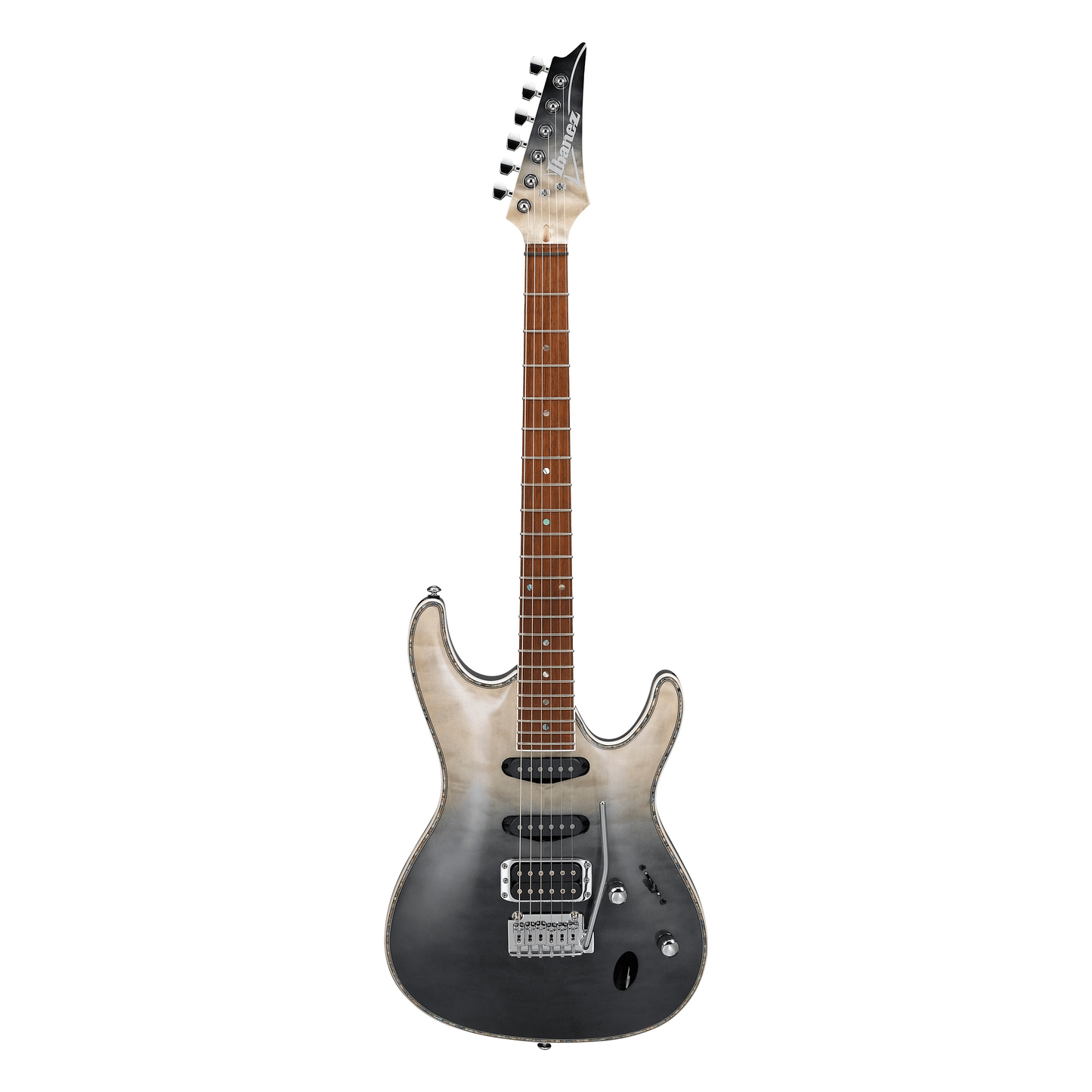 Ibanez SA360NQM-BMG Electric guitar with a gradient finish on a white background