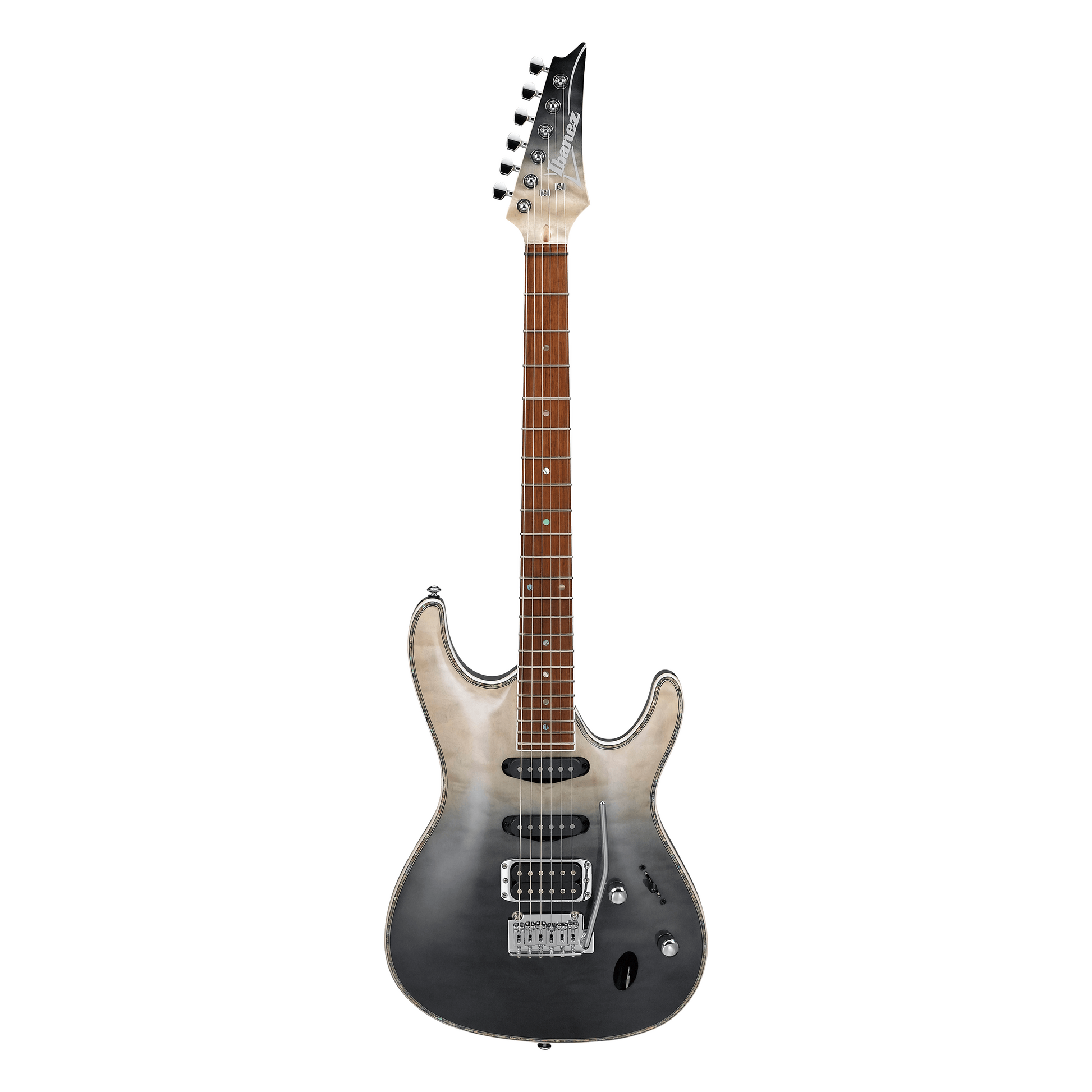 Ibanez SA360NQM-BMG Electric guitar with a gradient finish on a white background