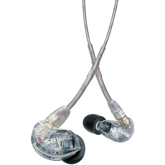 Shure SE215-CL-EFS Professional Sound Isolating Earphones - Clear