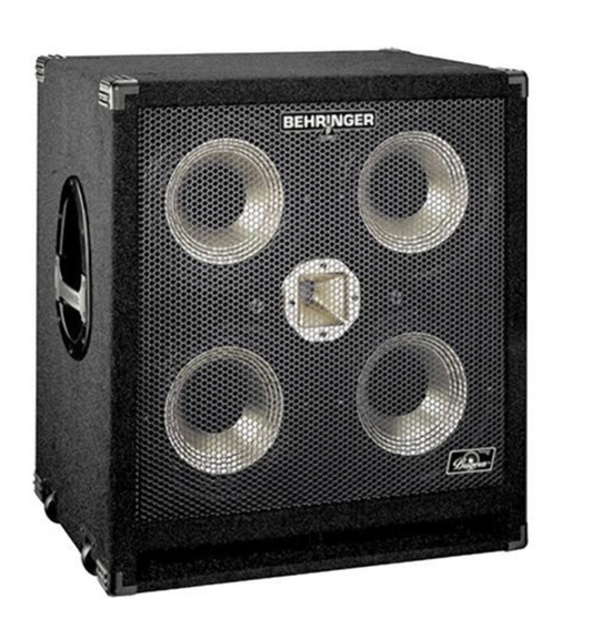 Behringer BA410 Ultrabass 1000W Bass Cabinet - Hire