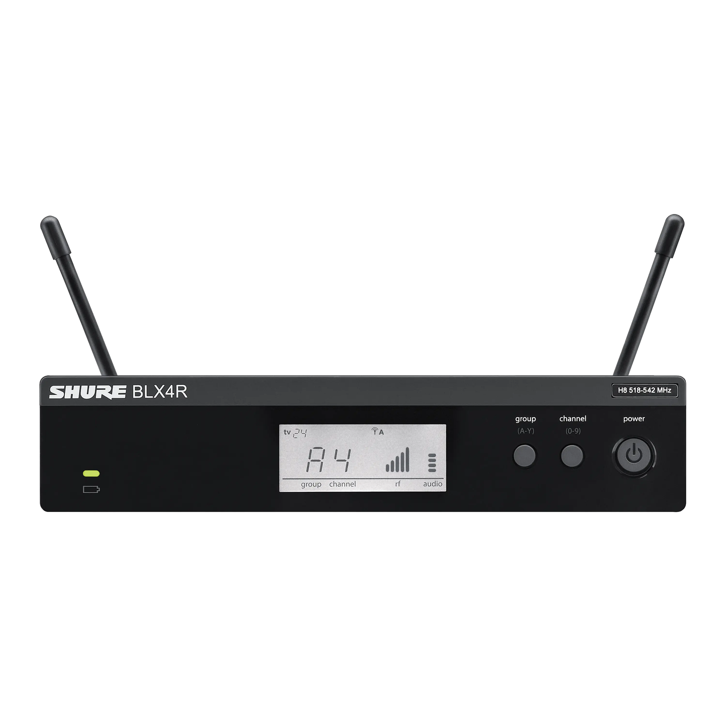 Shure BLX14RUK/MX53-K3E Wireless Rack-mount Presenter System with MX153 Earset Microphone Five