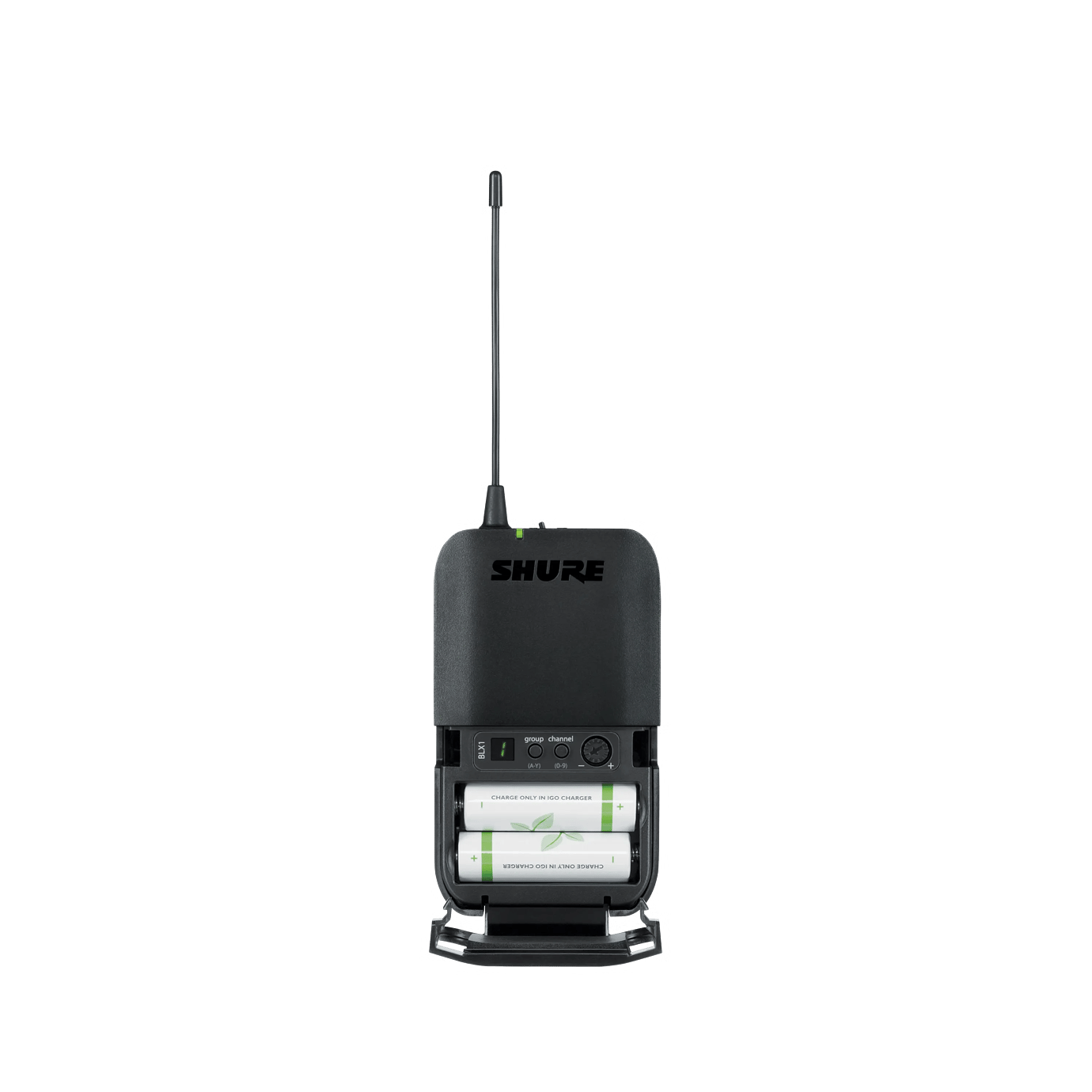 Shure BLX14RUK/MX53-K3E Wireless Rack-mount Presenter System with MX153 Earset Microphone Two Two