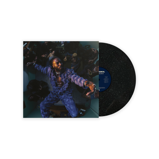 Kojey Radical - Don't Look Down vinyl on a white background