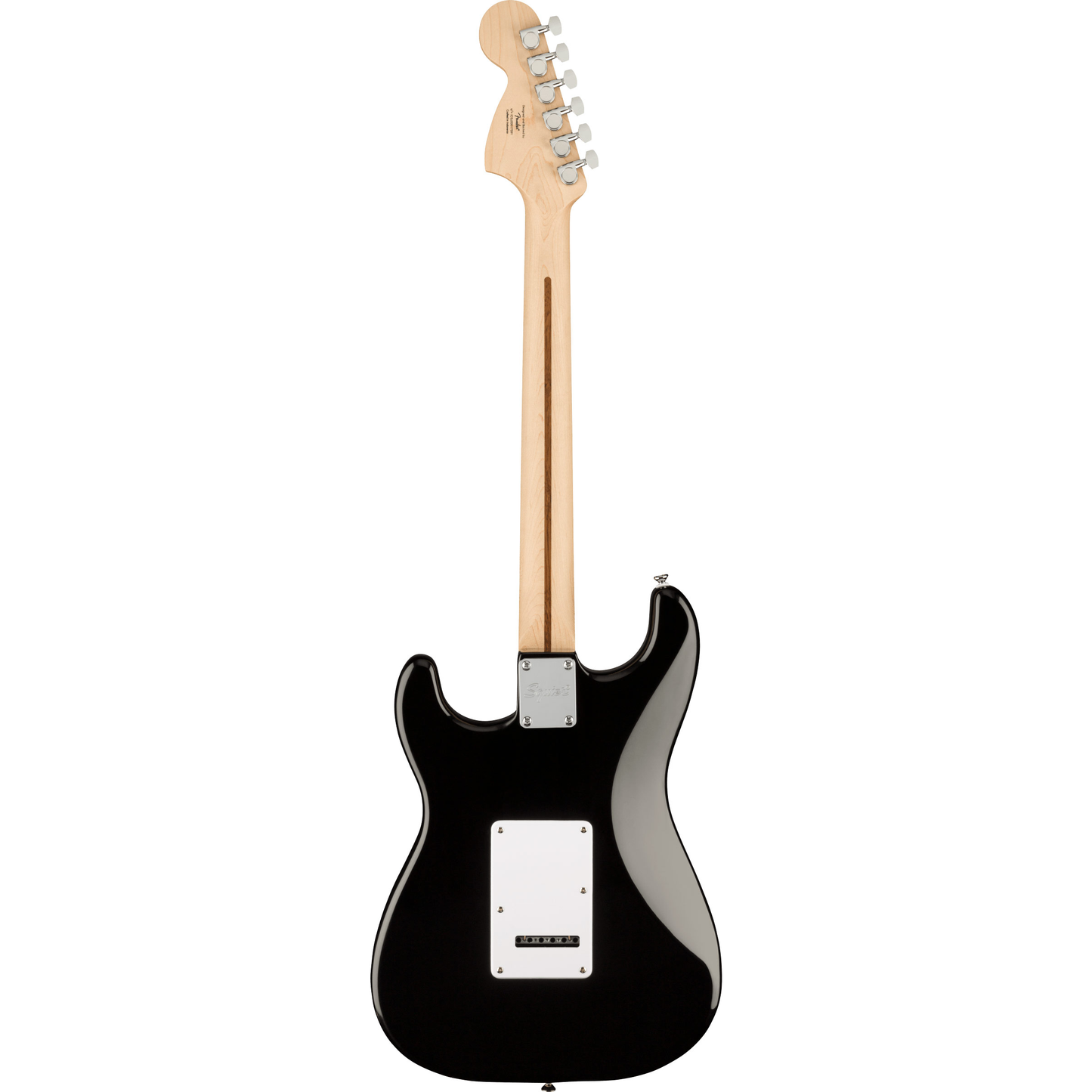 Squier Affinity Stratocaster Electric - Black, Maple Fretboard Back