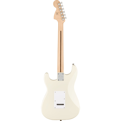 Squier Affinity Stratocaster Electric - Olympic White, Maple Fretboard Back