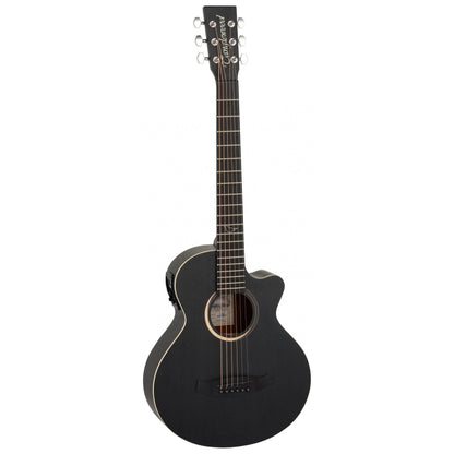 Tanglewood TB2CE Blackbird Travel Electro-Acoustic - Smokestack Black