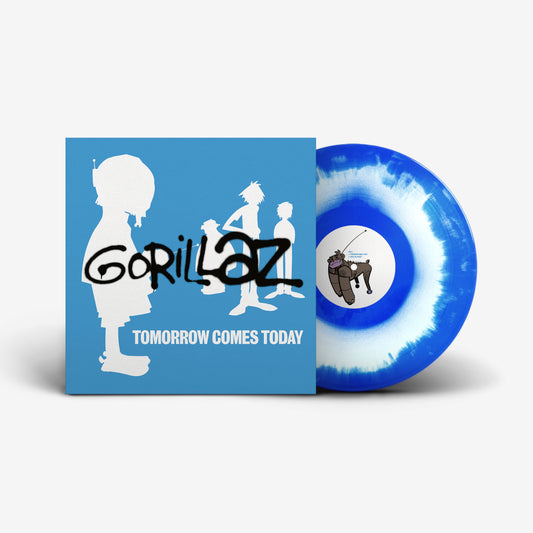 Gorillaz - Tomorrow Comes Today (Limited Edition White & Blue) Vinyl