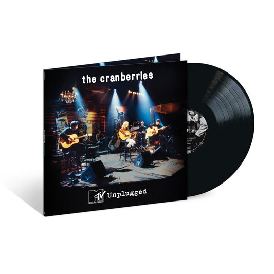 The Cranberries - MTV Unplugged on black vinyl on a white background