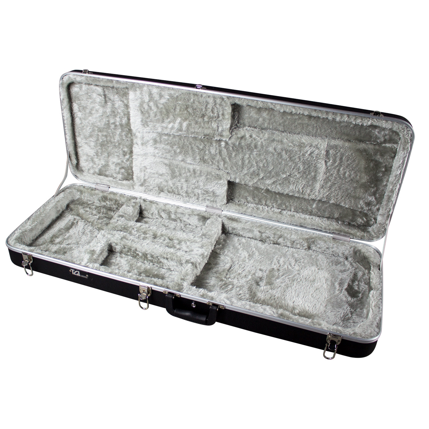 TGI Electric Guitar Case (ST) - ABS Hardshell Open