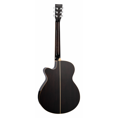 Tanglewood TW4CEBS Winterleaf Super Folk Electro-Acostic - Black Shadow Gloss