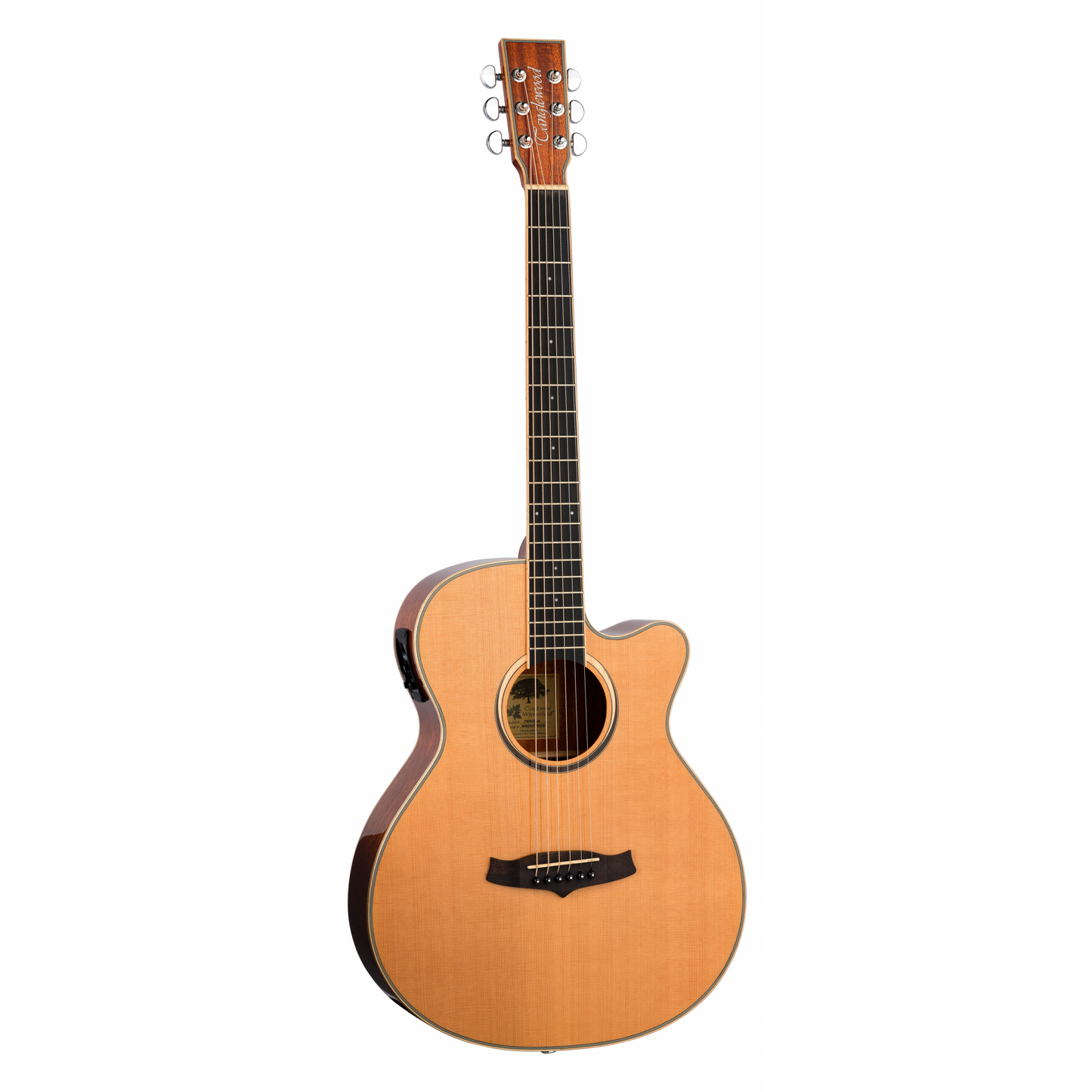 Tanglewood TW4CENA Winterleaf Super Folk Cutaway Electro-Acoustic - Natural