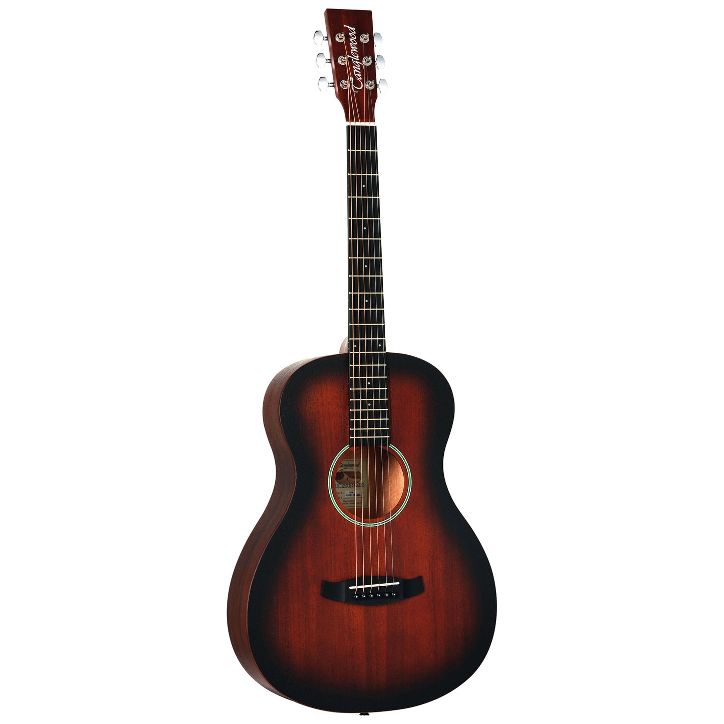 Tanglewood TWCRP Crossroads Parlour Acoustic - Whiskey Burst Satin