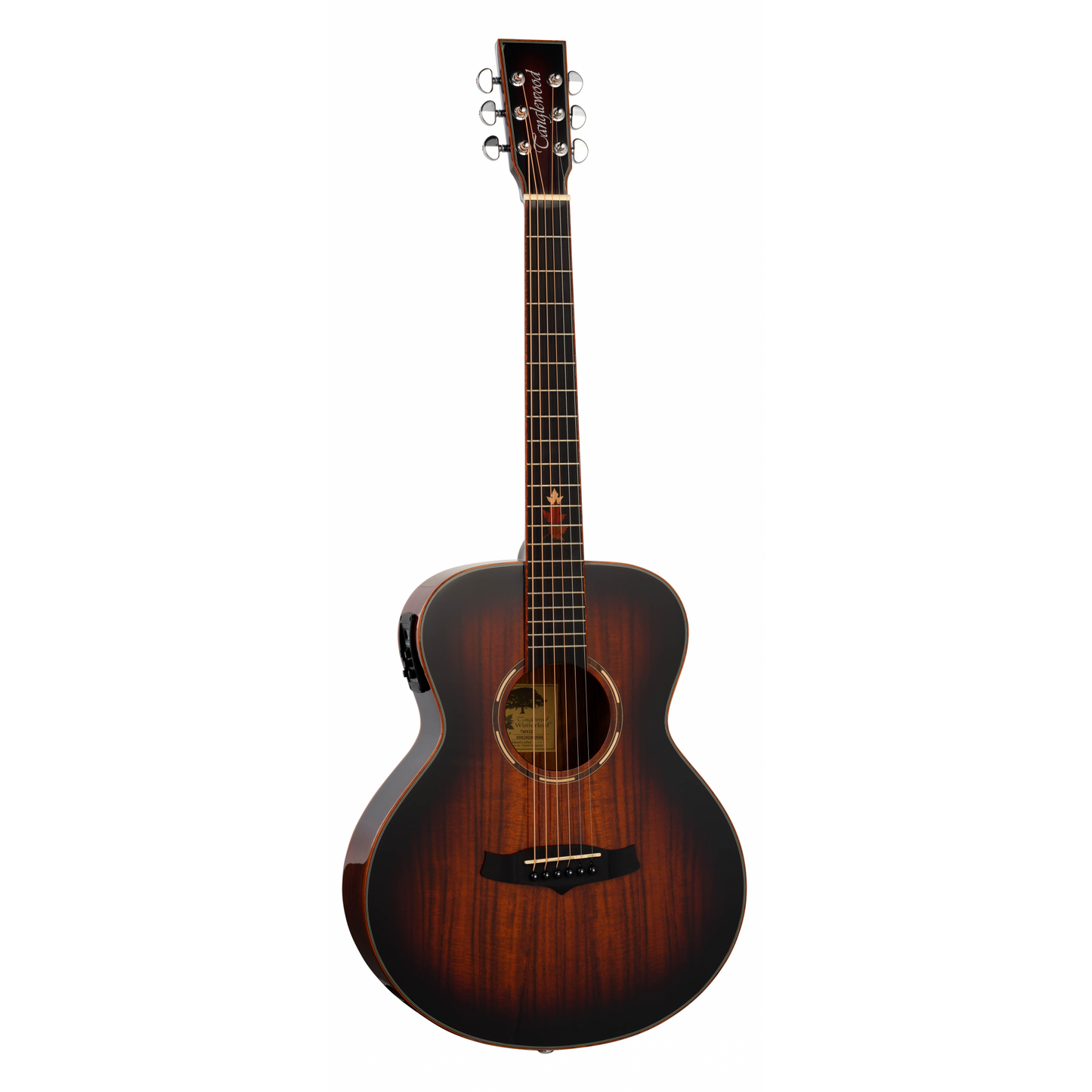 Tanglewood TWX1EK Winterleaf Mini Folk Electro-Acoustic - Autumn Burst Gloss