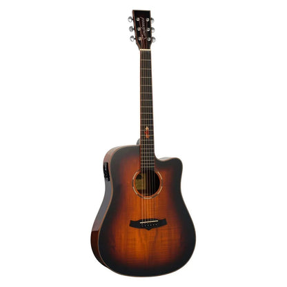 Tanglewood TWX5CEK Winterleaf Dreadnought Electro-Acoustic - Autumn Burst Gloss