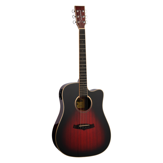 Tanglewood TW5CEAVB Winterleaf Dreadnought Electro-Acoustic - Autumn Vintage Gloss