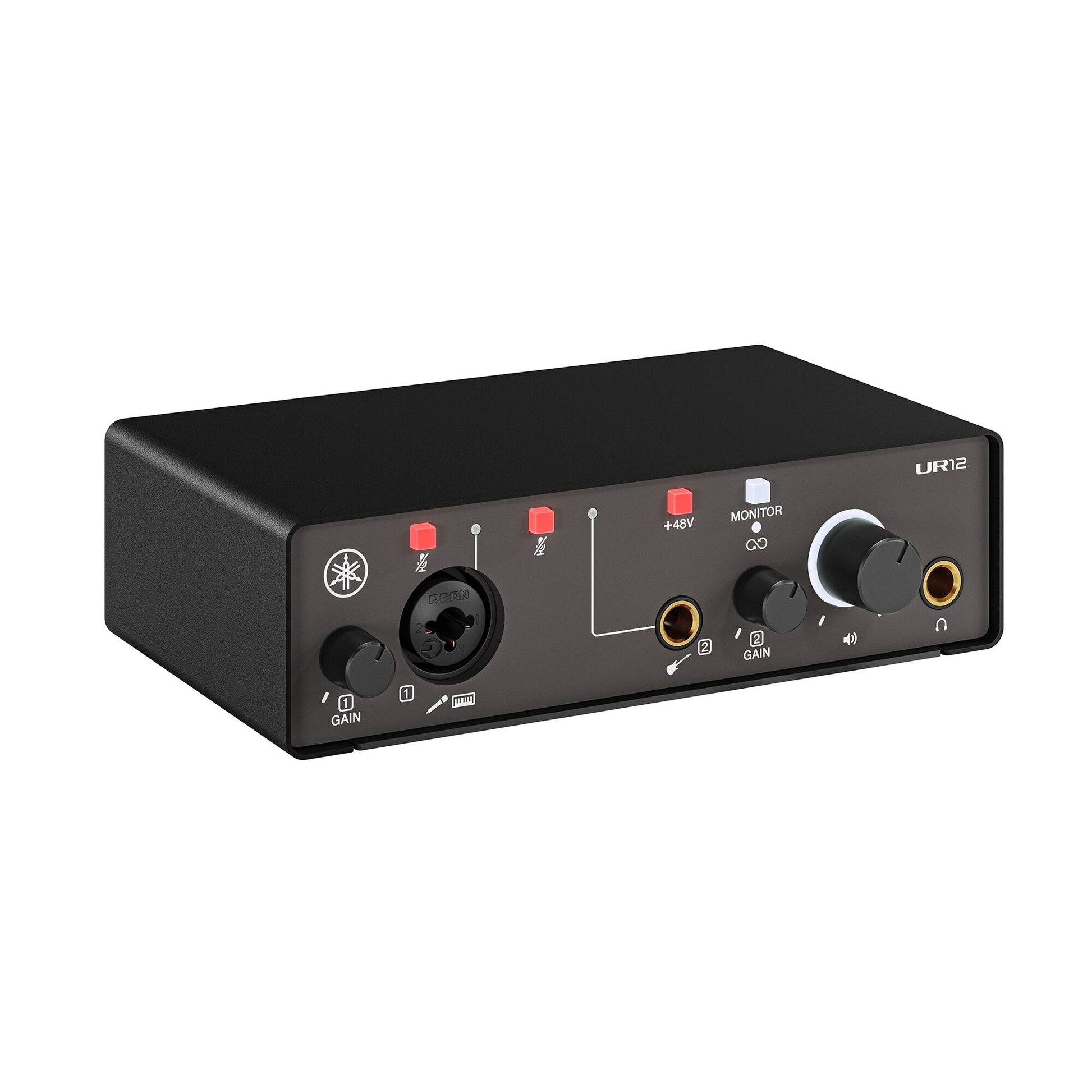 Yamaha UR12MK3 Audio Interface - Black Side