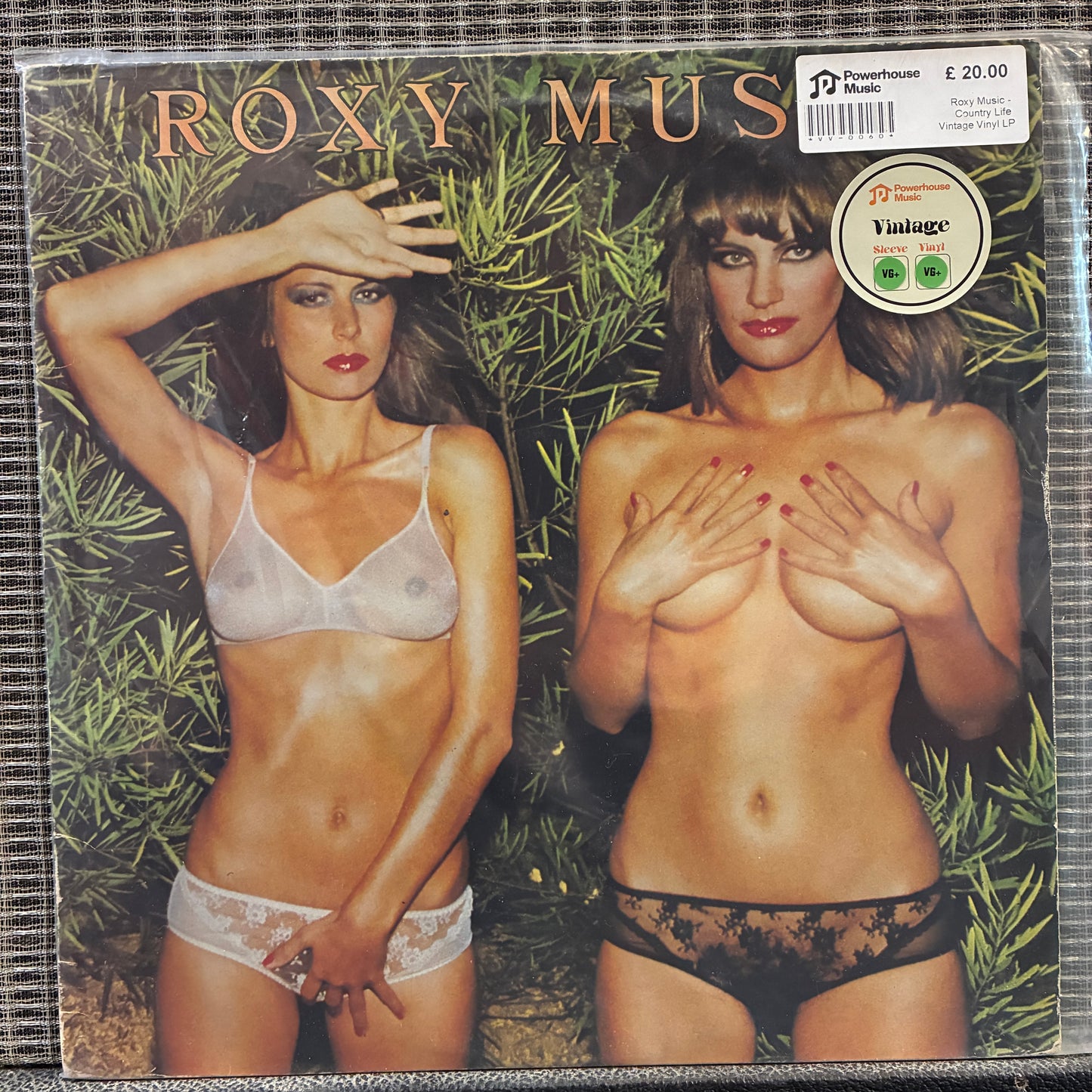 Roxy Music - Country Life Vintage Vinyl LP