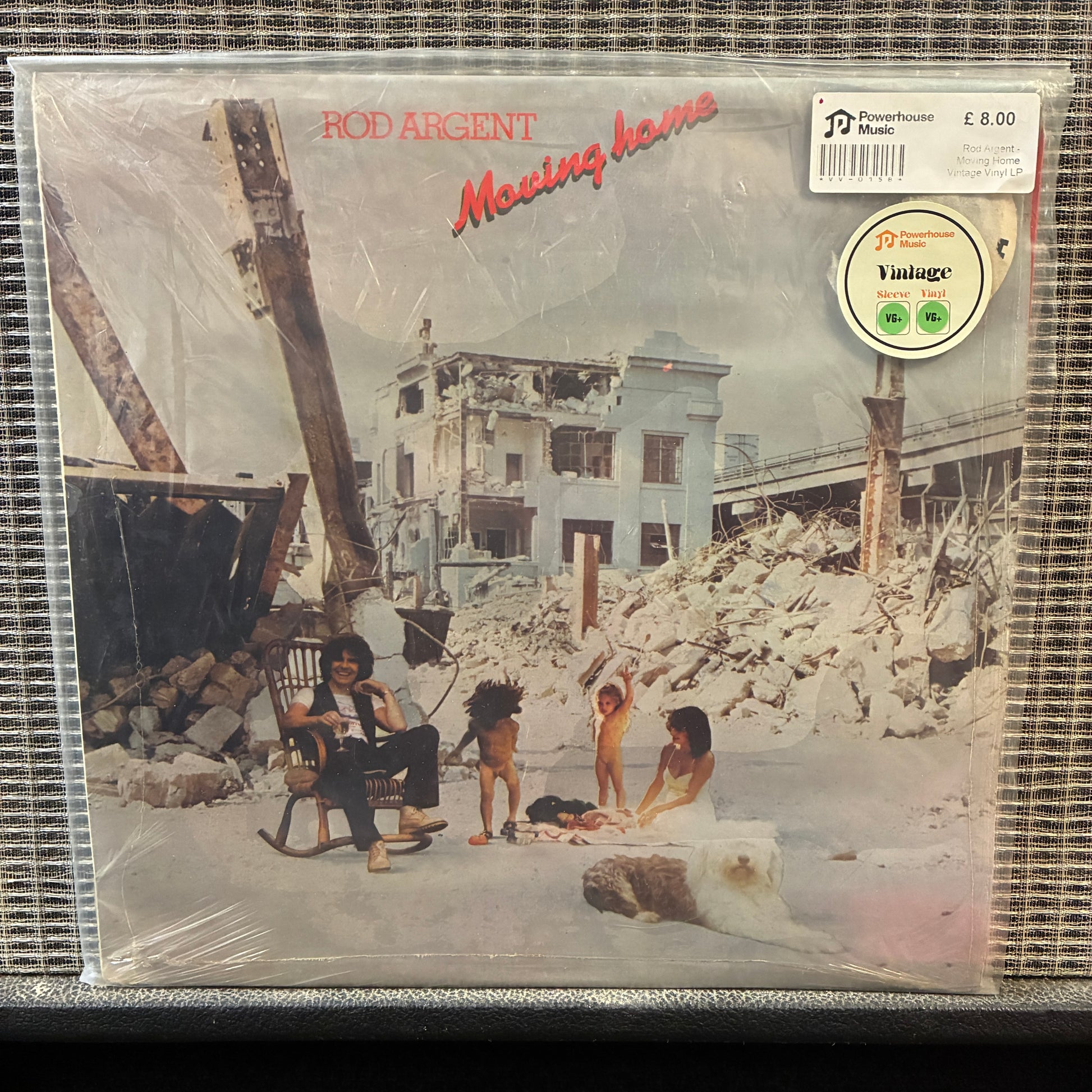 Rod Argent - Moving Home vinyl cover