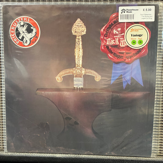 Rick Wakeman - The Myths and Legend of King Arthur and the Knights of the Round Table Vintage Vinyl LP