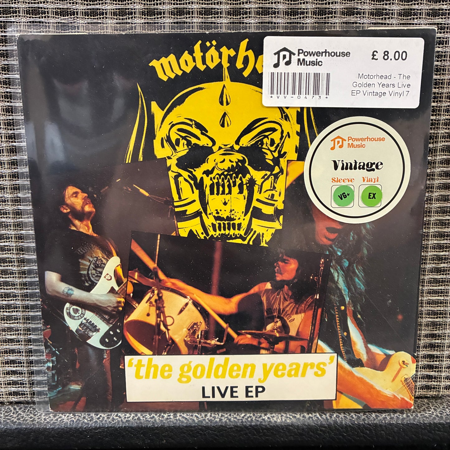 Motorhead - The Golden Years Live EP Vintage Vinyl 7" EP