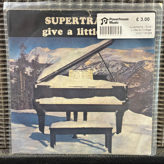 Supertramp - Give A Little Bit Vintage Vinyl 7" Single