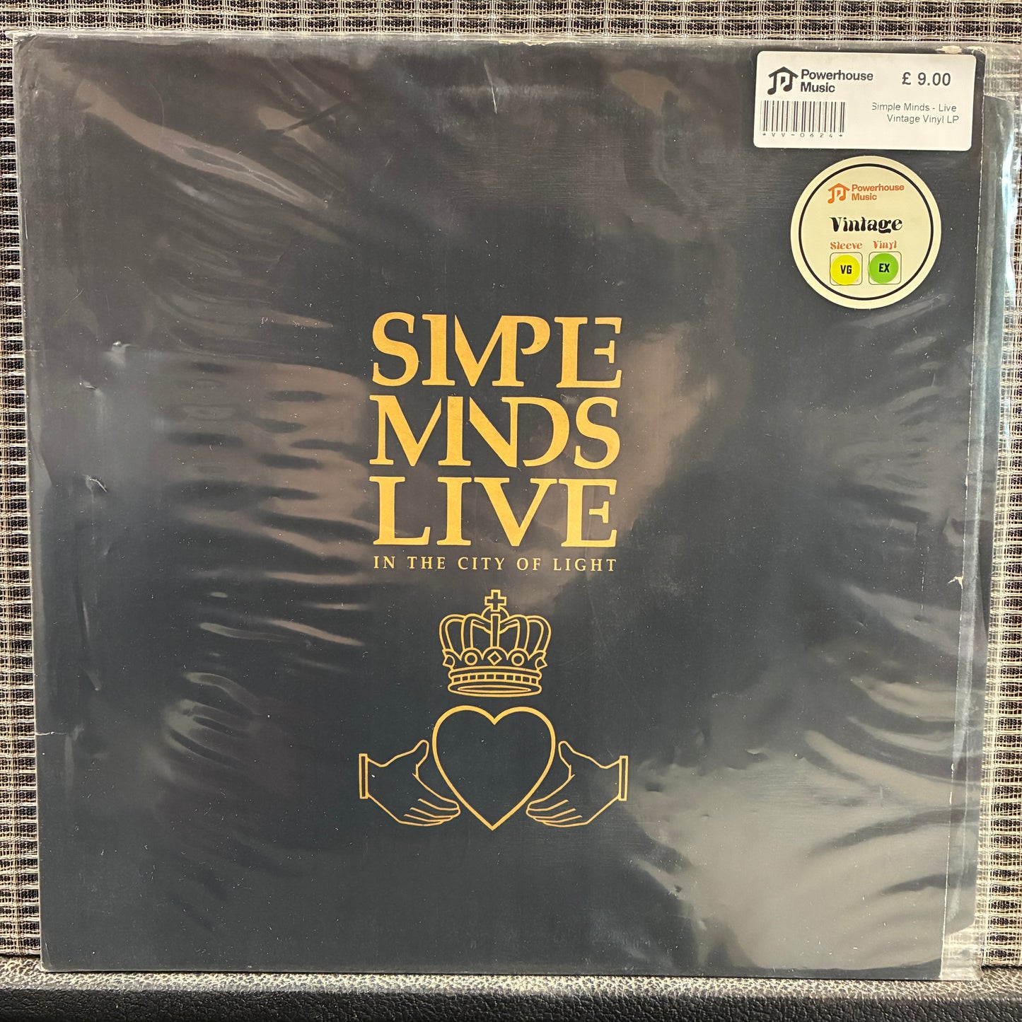 Simple Minds - Live Vintage Vinyl LP