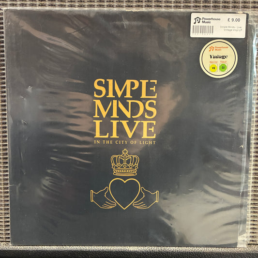 Simple Minds - Live Vintage Vinyl LP