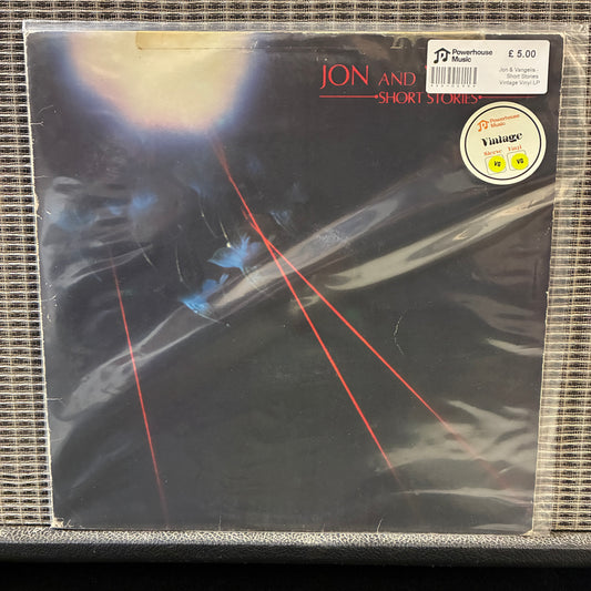 Jon And Vangelis - Short Stories Vintage Vinyl LP