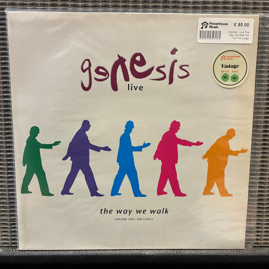 Genesis - Live The Way We Walk Vol Two The Longs Vintage Vinyl LP