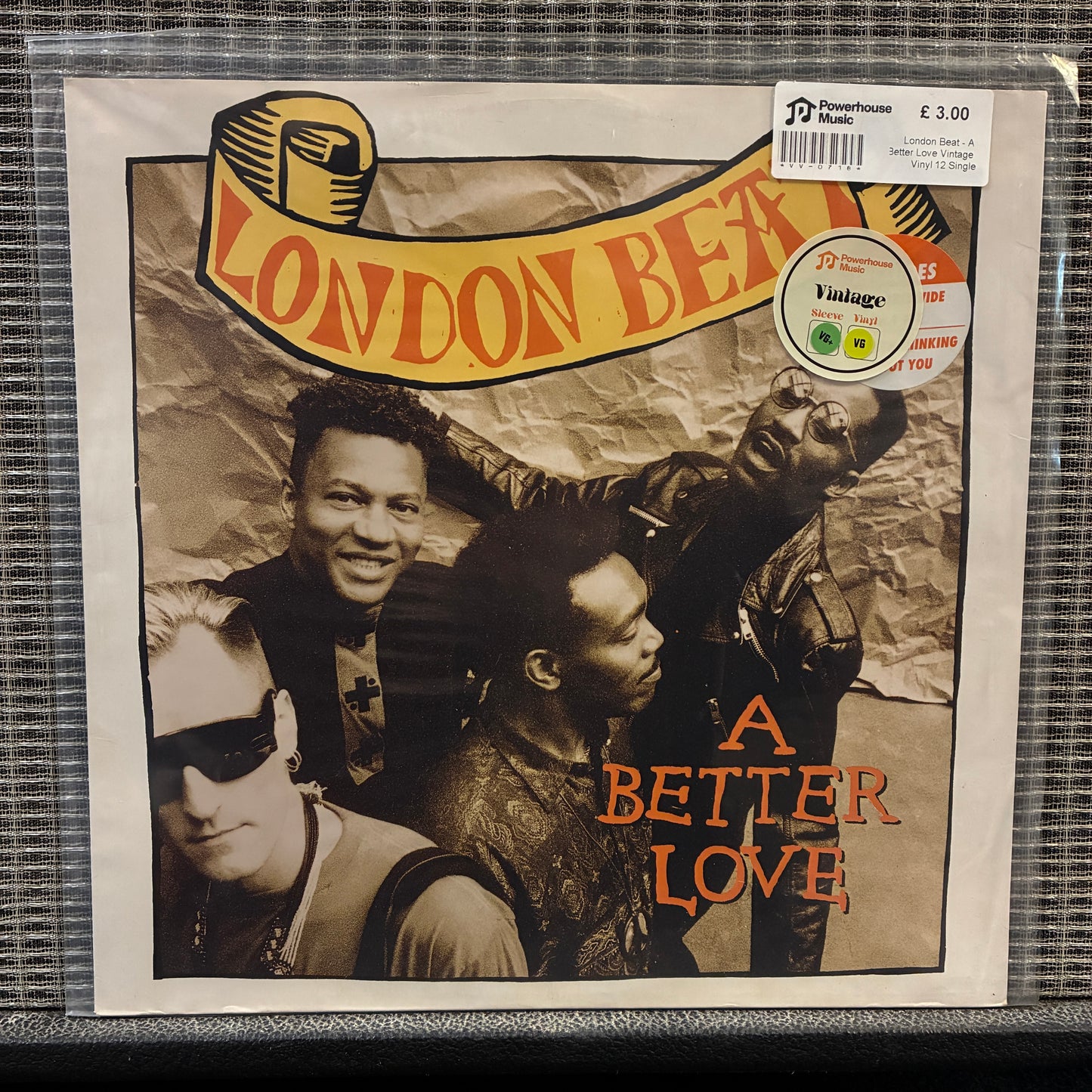 London Beat - A Better Love Vintage Vinyl 12 Single
