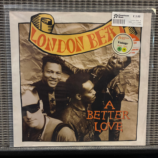 London Beat - A Better Love Vintage Vinyl 12 Single