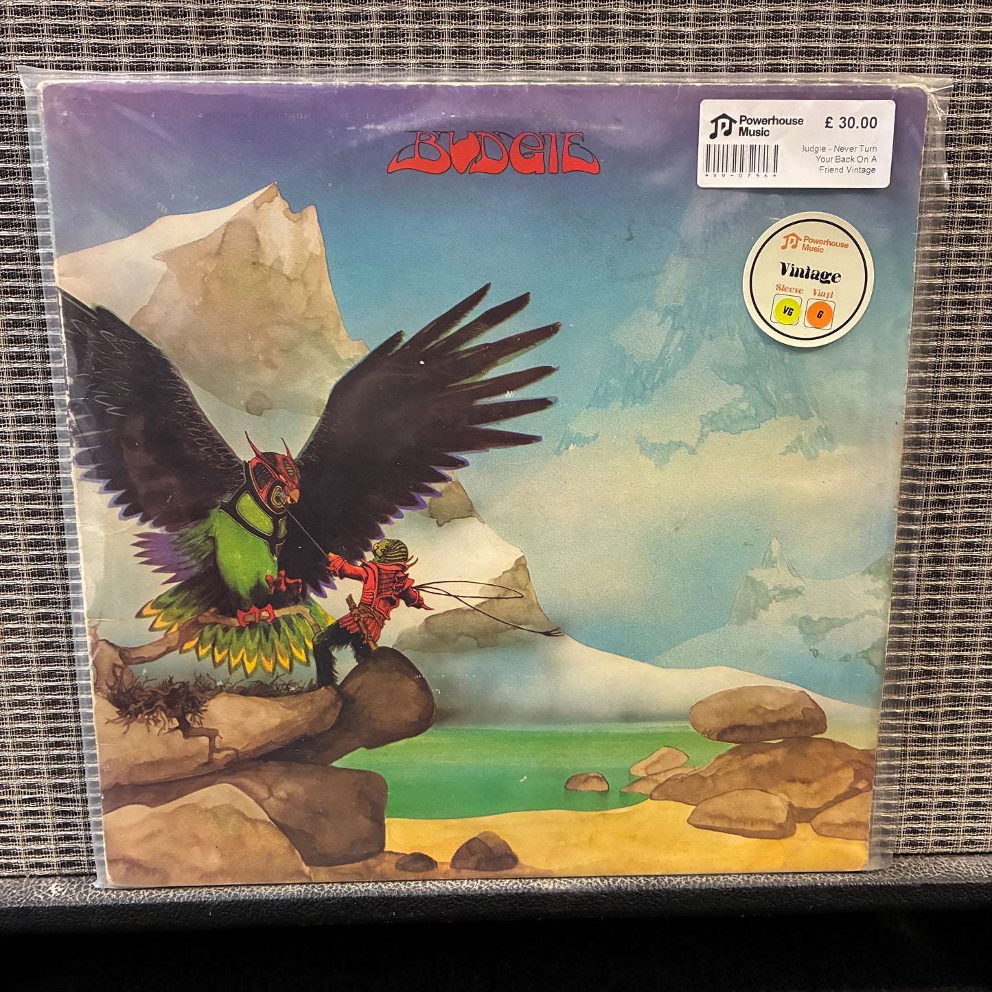 Budgie - Never Turn Your Back On A Friend Vintage Vinyl LP