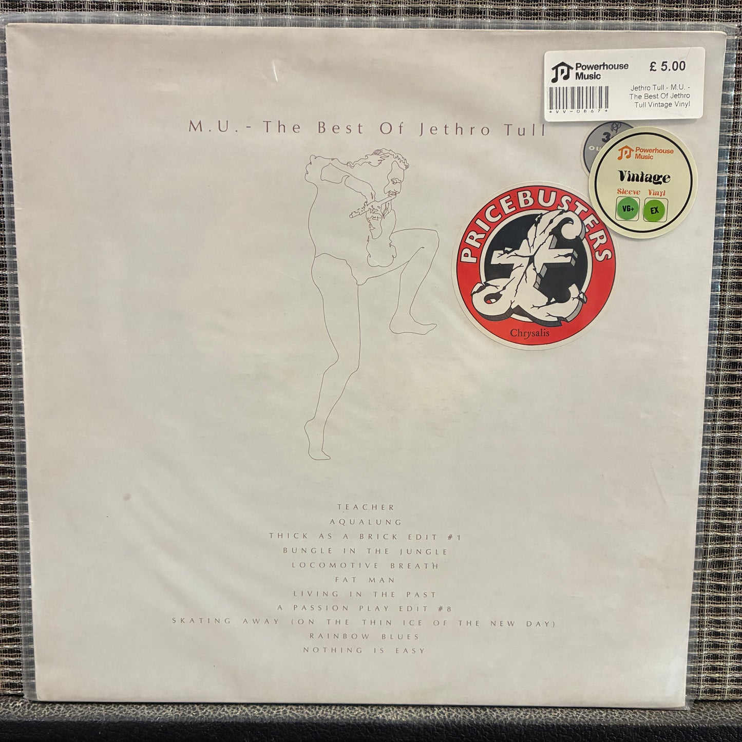 Jethro Tull - M.U. - The Best Of Jethro Tull Vintage Vinyl LP