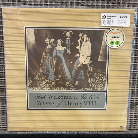 Rick Wakeman - The Six Wives Of Henry VIII Vintage Vinyl LP