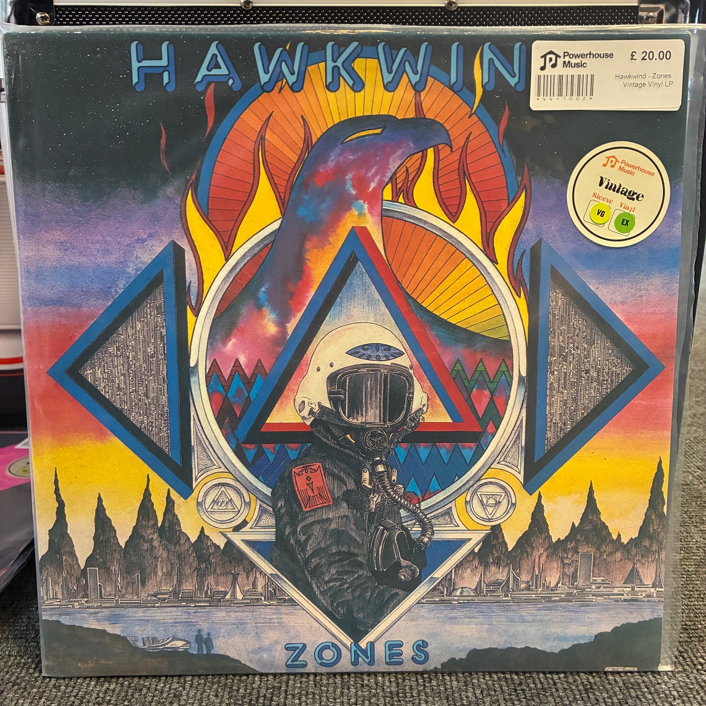 Hawkwind - Zones Vintage Vinyl LP