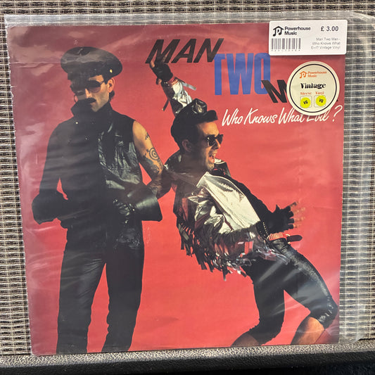Man Two Man - Who Knows What Evil? Vintage Vinyl 12" Single