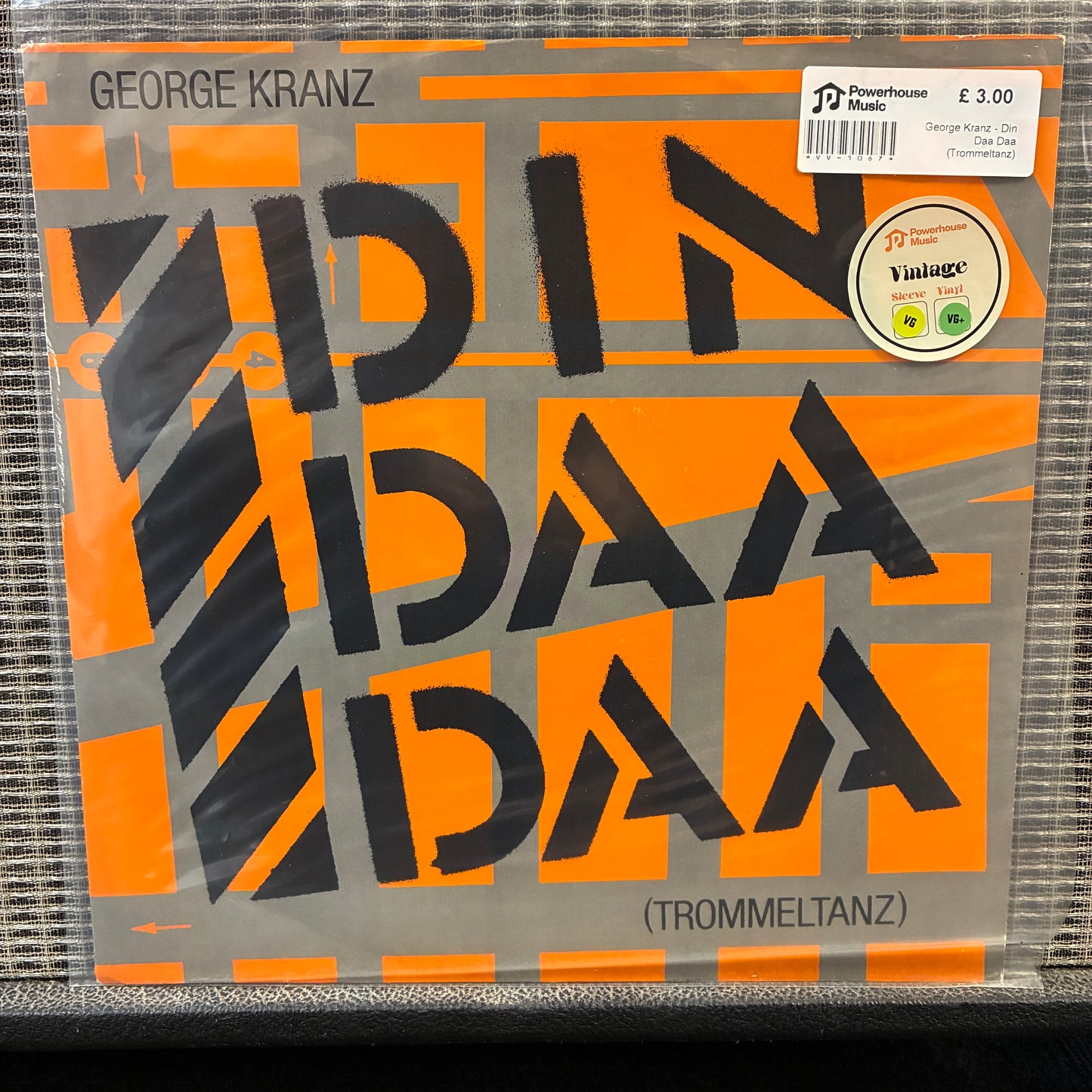 George Kranz - Din Daa Daa (Trommeltanz) Vintage Vinyl 12" Single