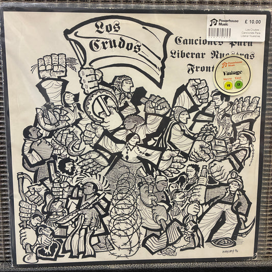 Los Crudos - Canciones Para Liberar Nuestras Fronteras Vintage Vinyl LP