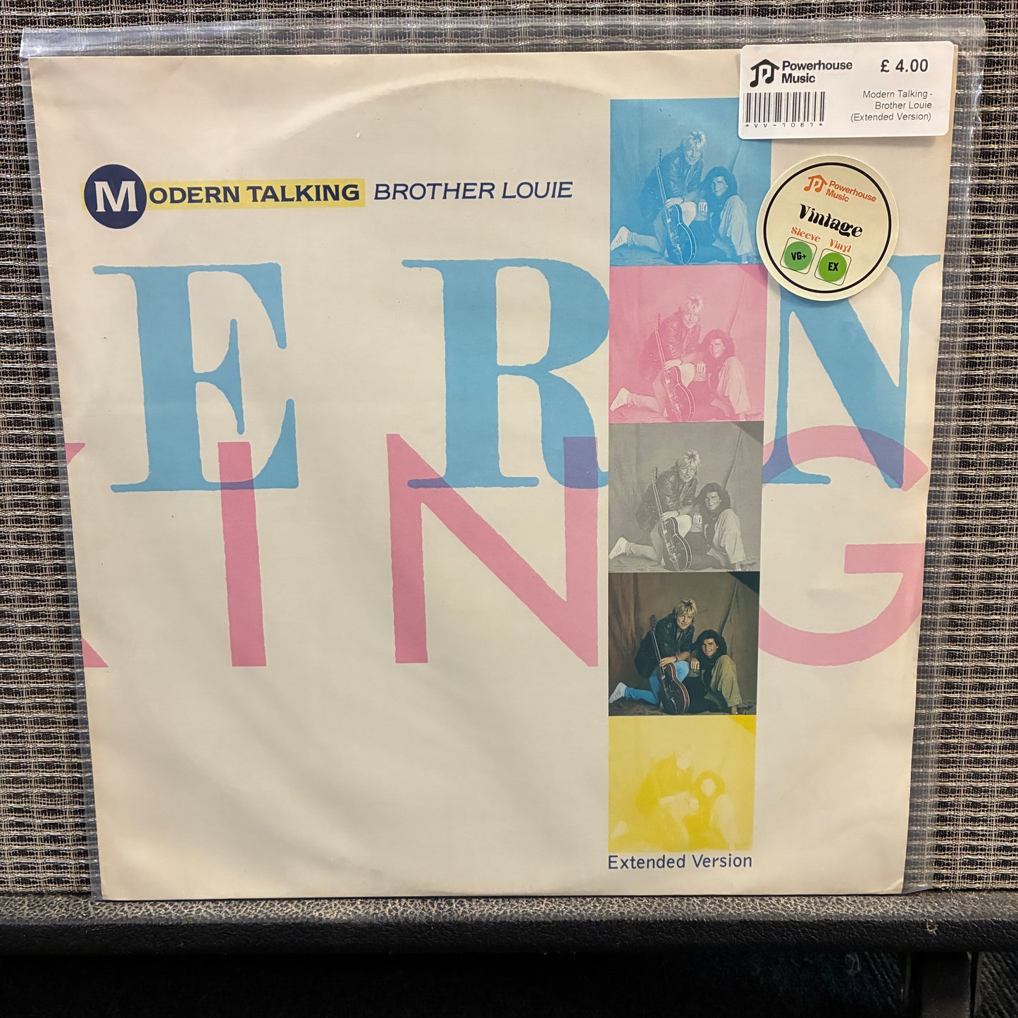 Modern Talking - Brother Louie (Extended Version) Vintage Vinyl Single
