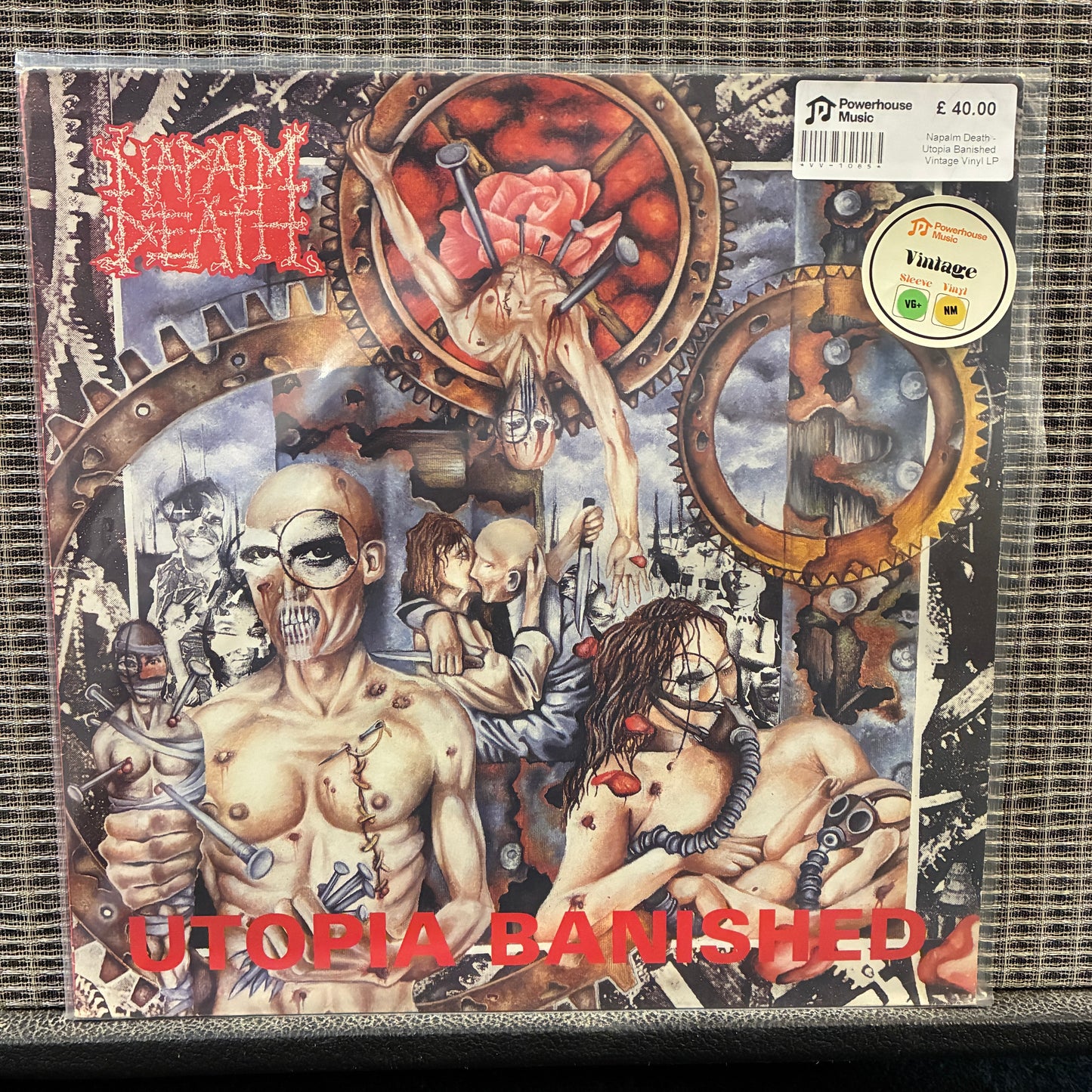 Napalm Death - Utopia Banished Vintage Vinyl LP