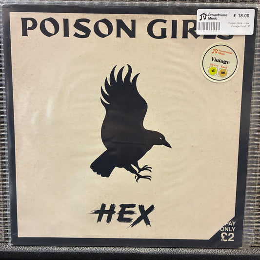 Poison Girls - Hex Vintage Vinyl LP