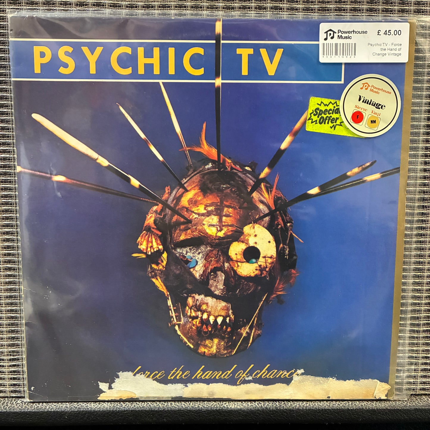 Psychic TV - Force the Hand of Change Vintage Vinyl LP