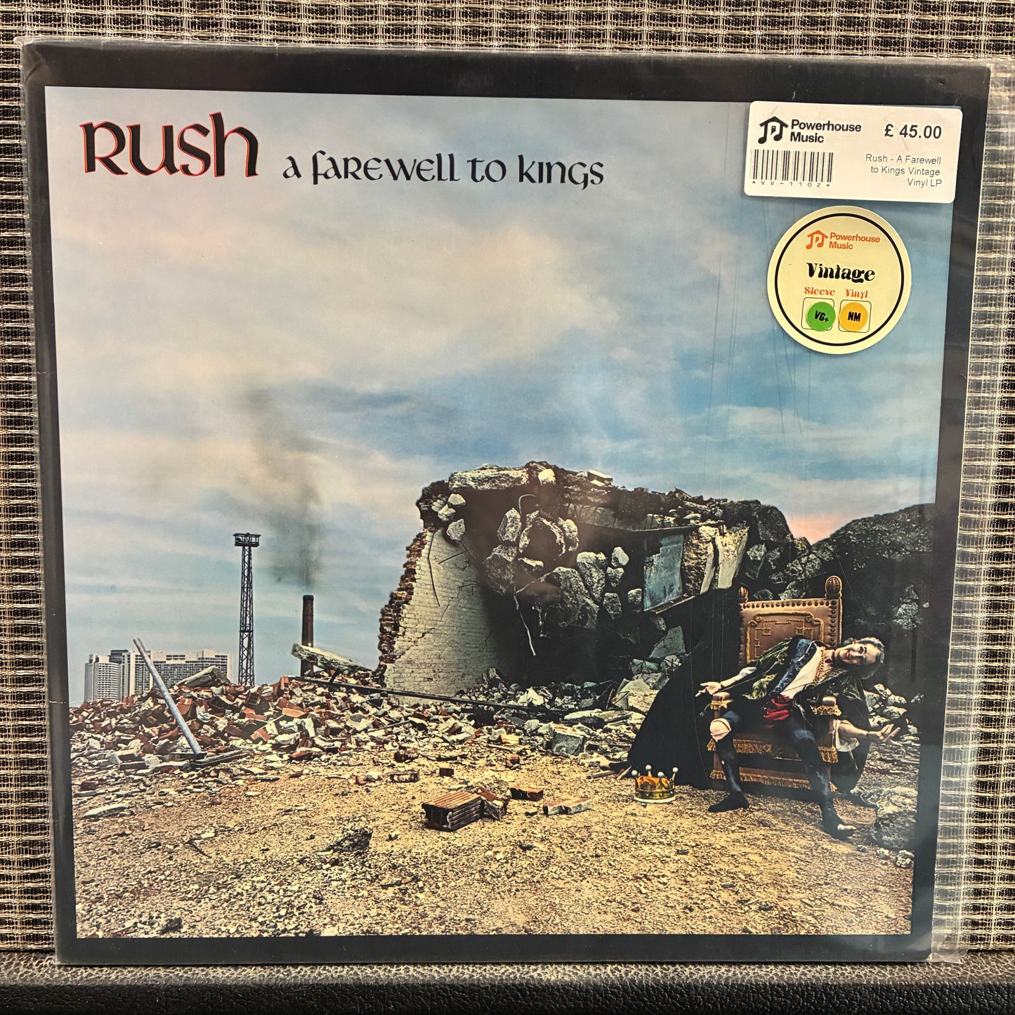 Rush - A Farewell to Kings Vintage Vinyl LP