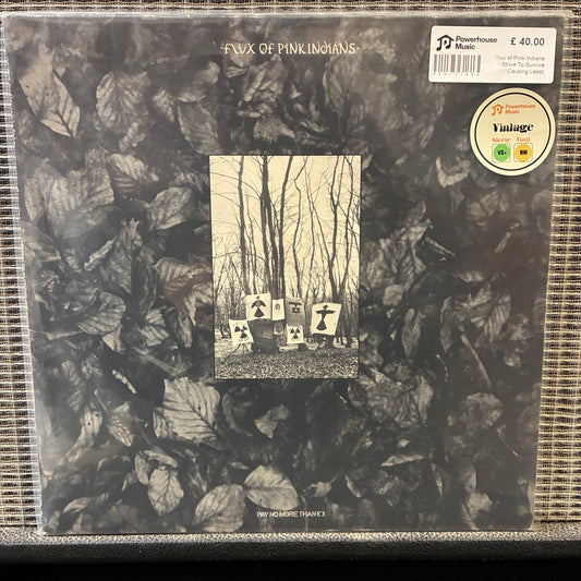 Flux of Pink Indians - Strive To Survive Causing Least Suffering Possible Vintage Vinyl LP